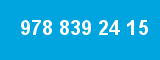 978 839 24 15 978 839 24 15